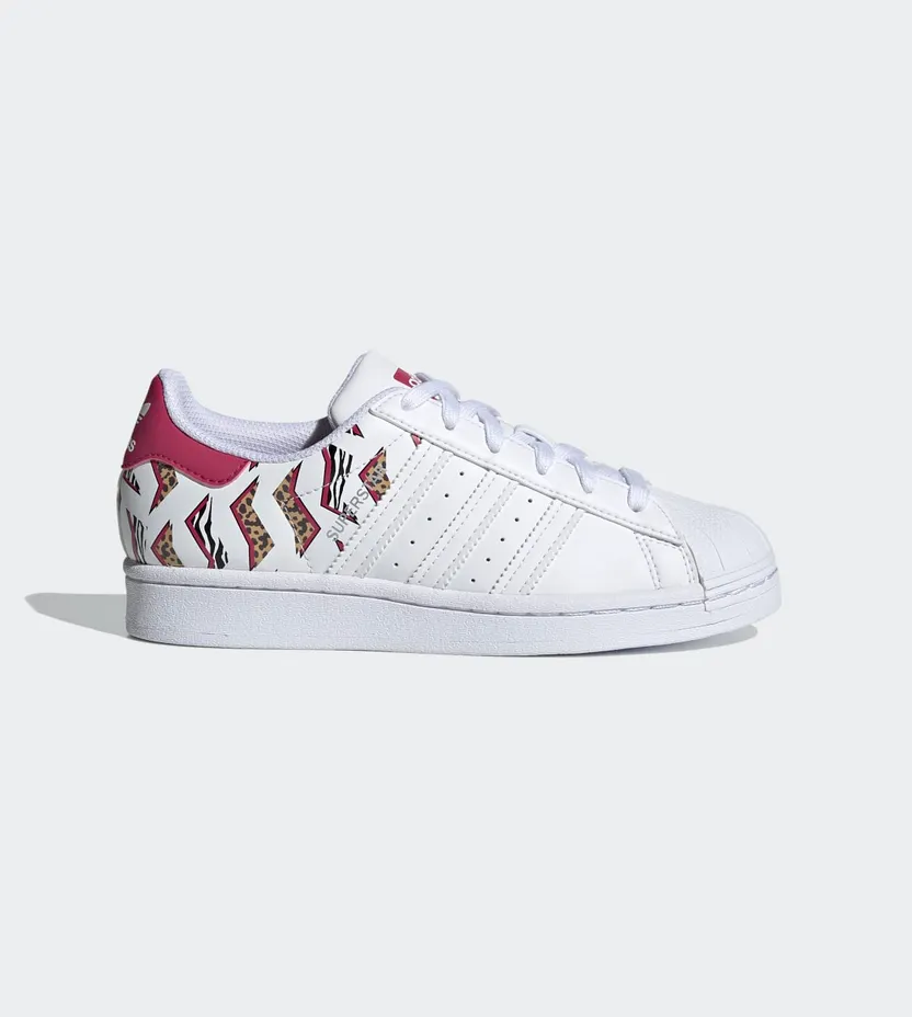 adidas Superstar Cloud White / Cloud White / Glow Pink (FY2668)