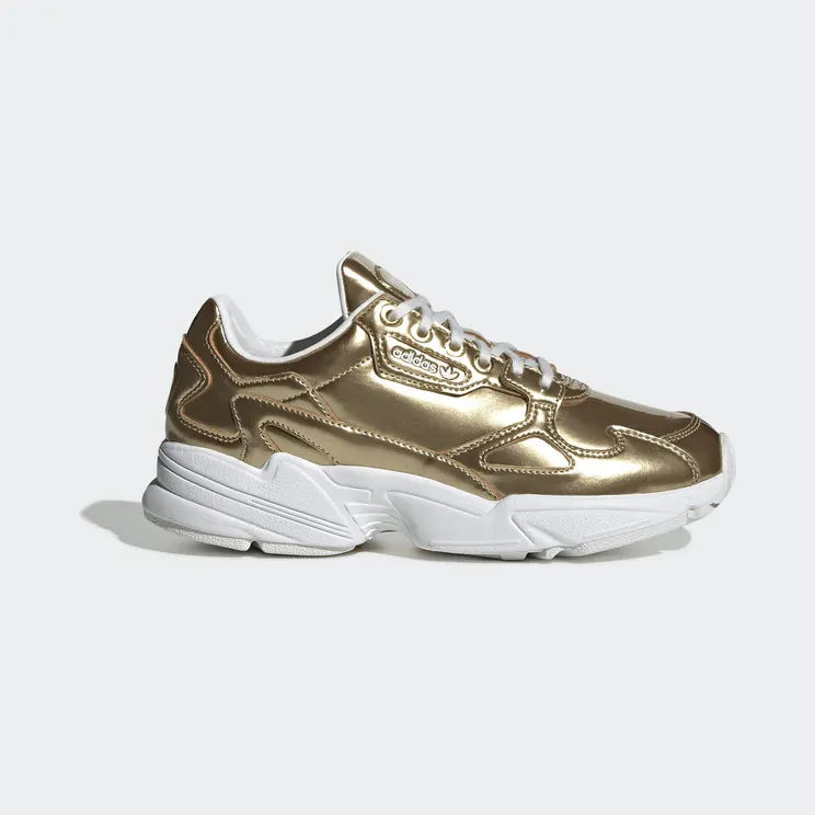 Adidas Falcon ‘Gold Metallic’ Gold Metallic/Gold Metallic/Crystal White (FV4318)
