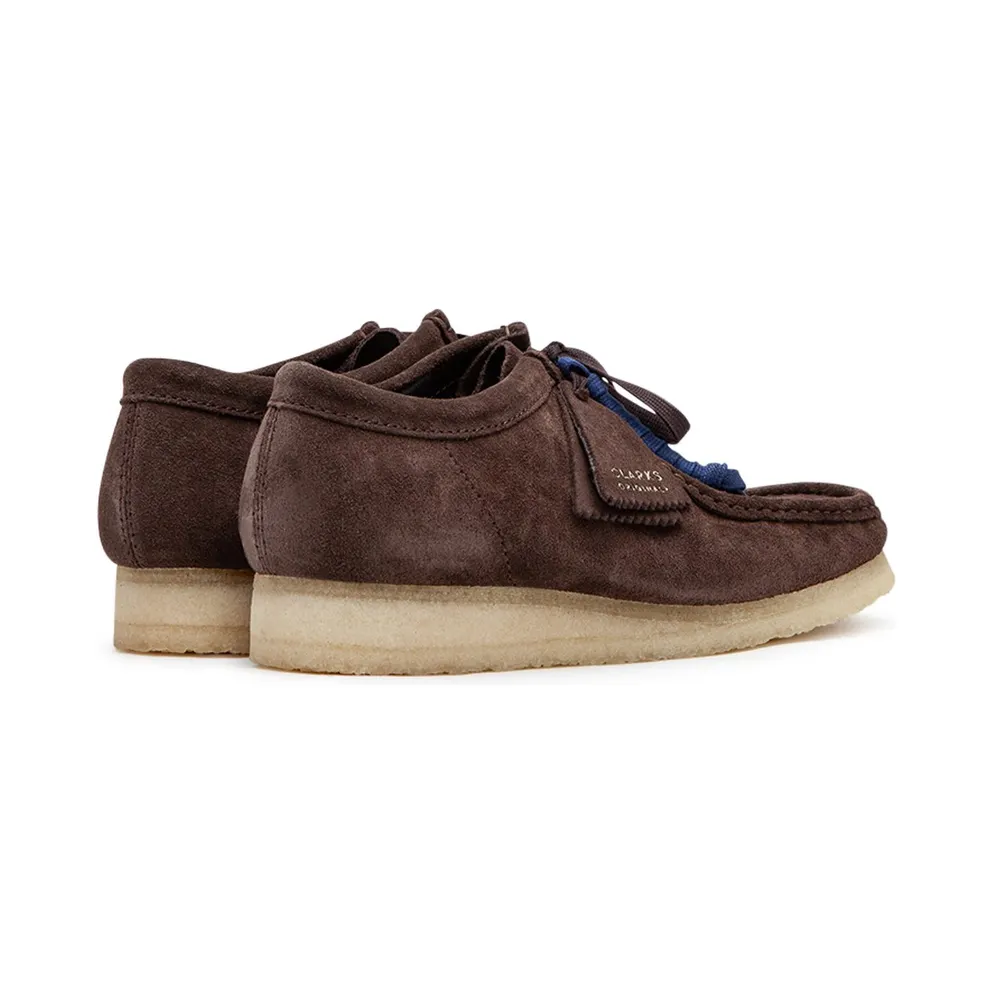 Clarks Originals Wallabee Dark Brown Suede (26156606)