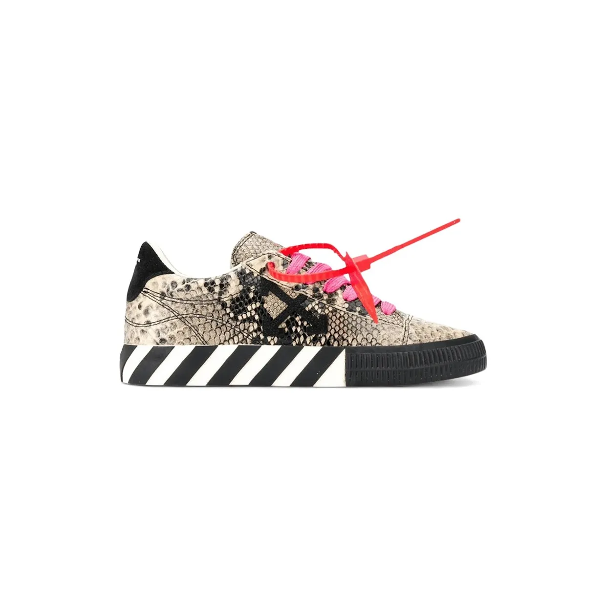 OFF-WHITE Arrow Vulcanized Low Snakeskin (OWIA216E20LEA0010610)