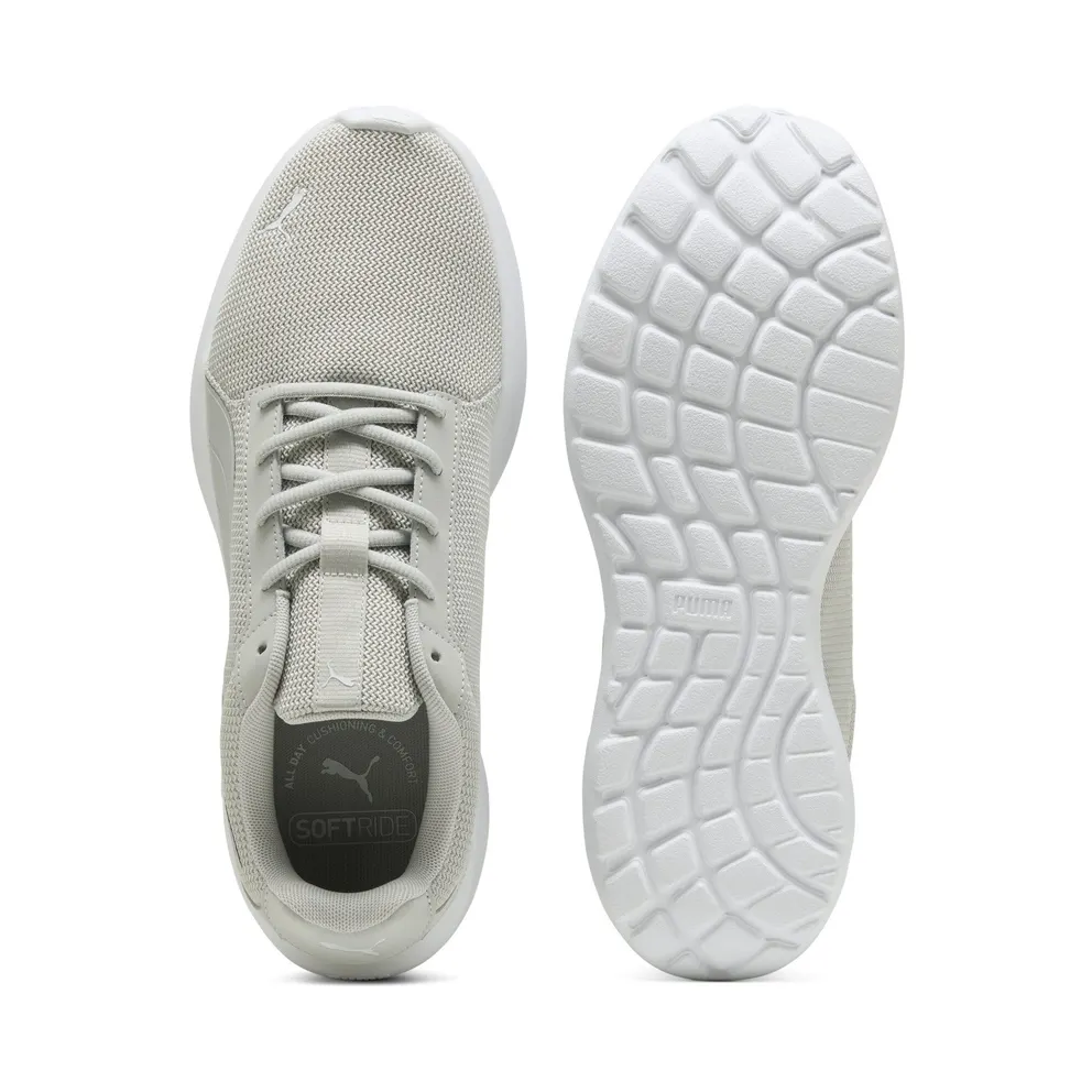 Puma SOFTRIDE Cosmic “Cool Light Gray / Cool Light Gray / Puma White” (400235_13)
