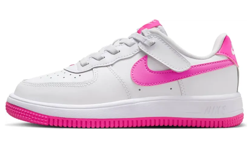 Nike Force 1 Low EasyOn White Laser Fuchsia (FN0237-102)