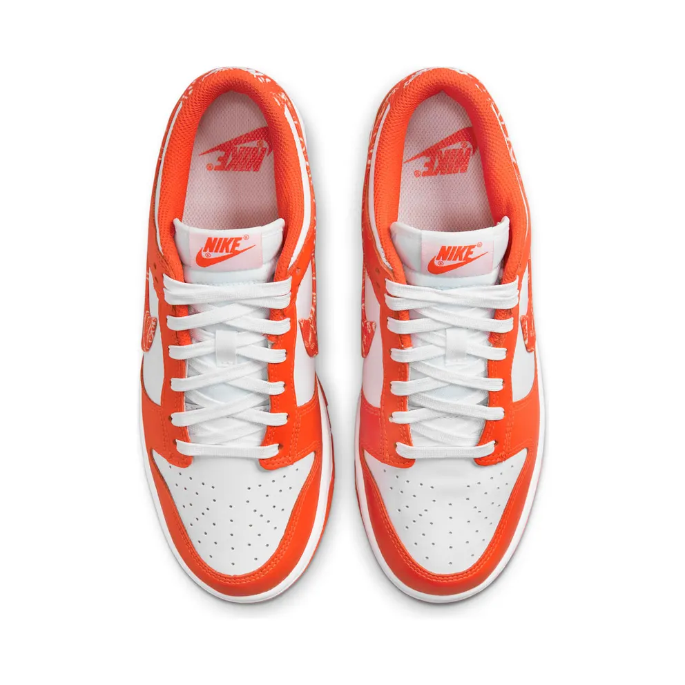 Nike Dunk Low Essential Paisley Pack Orange – “Orange / White” (DH4401-103)