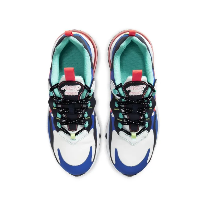 Nike Air Max 270 React Metallic Utopia Slate (GS) Metallic Utopia Slate/Ghost Green/Midnight Green (CU6697-001)