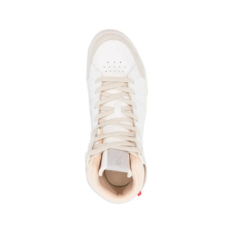 On Running Roger Clubhouse Mid Lace-up “White/Neutrals” (3WD11152932)