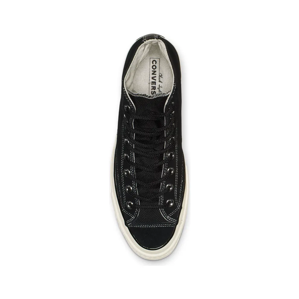 Converse Chuck Taylor All-Star 70s Hi Suede Pack Black Black/Black-Egret (162373C)