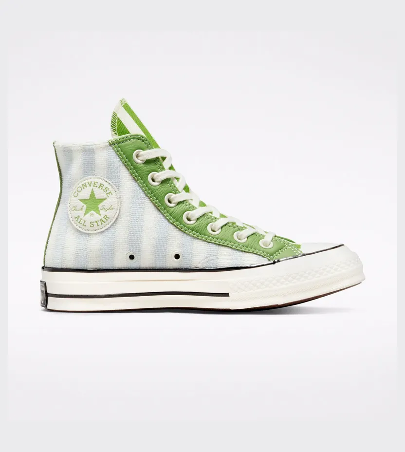 Converse Chuck 70 Striped Terry Cloth Egret/virtual Matcha (572865C)