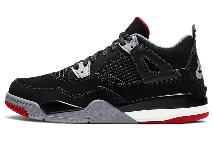 Air Jordan 4 Retro PS Bred “Black / Cement Grey / Summit White / Fire Red” (BQ7669-060)
