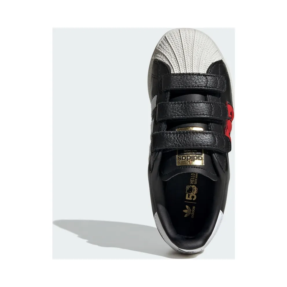 adidas Superstar Comfort Closure Hello Kitty Core Black Cloud White Red (IG6996)