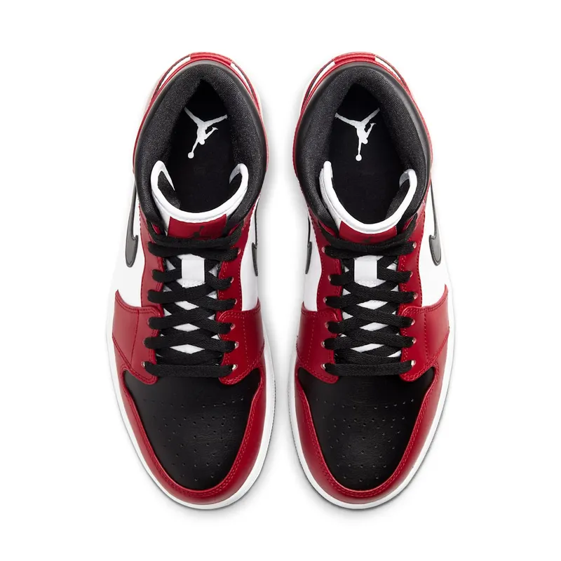 Air Jordan 1 Mid ‘Chicago Black Toe’ (2020) (554724-069)