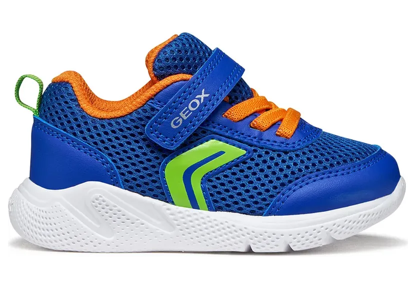 Geox sneaker Koningsblauw/Oranje (B454UC01454-C0685)
