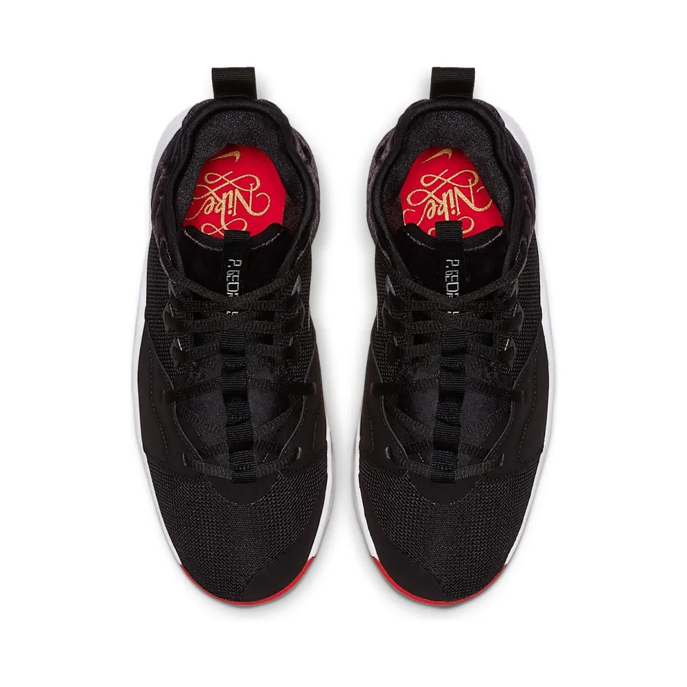 Nike PG 3 Velour Bred (GS) Black/White-University Red (AQ2462-016)