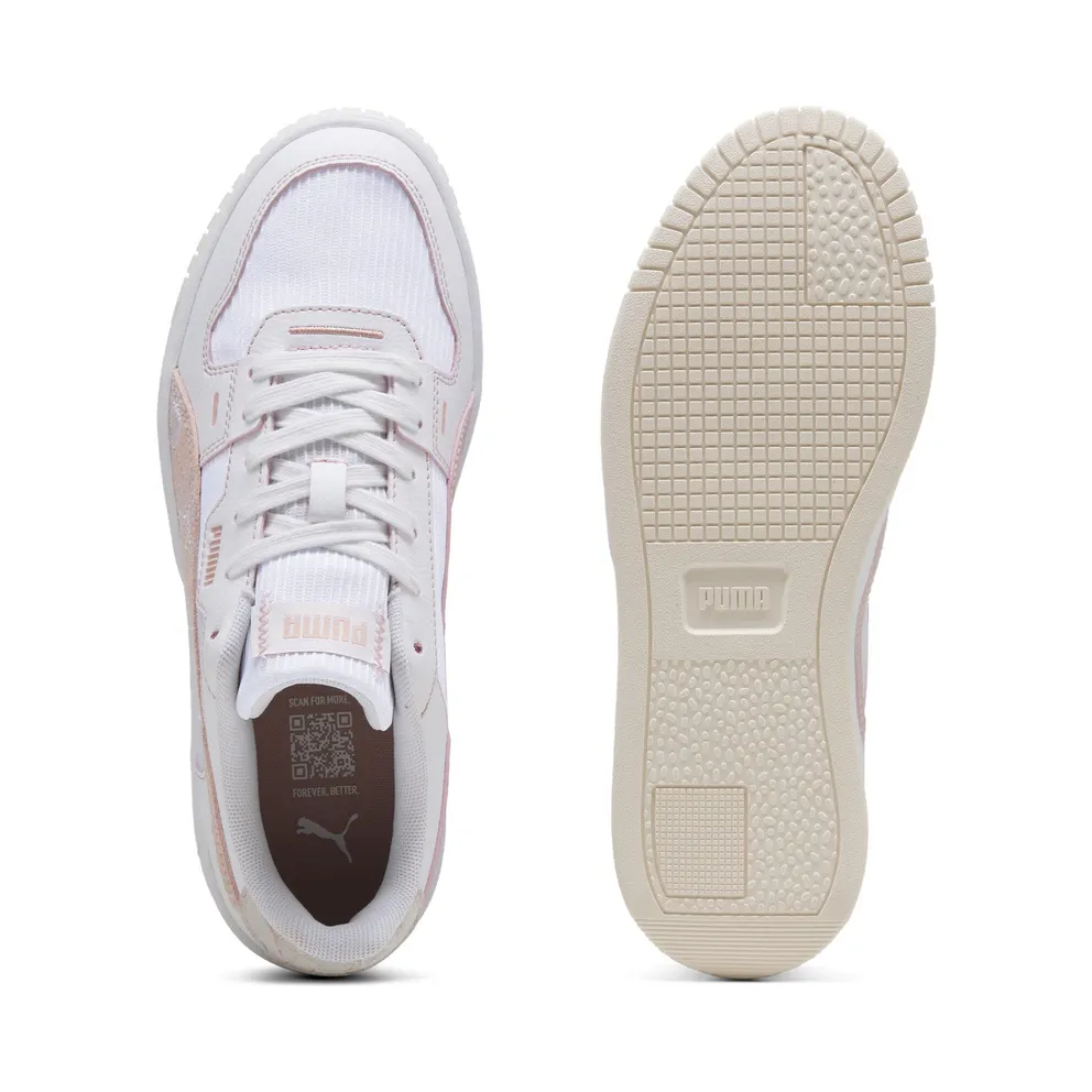 Puma Carina Street Lux Crafted Flowers “Puma White / Rose Quartz” (400403_01)