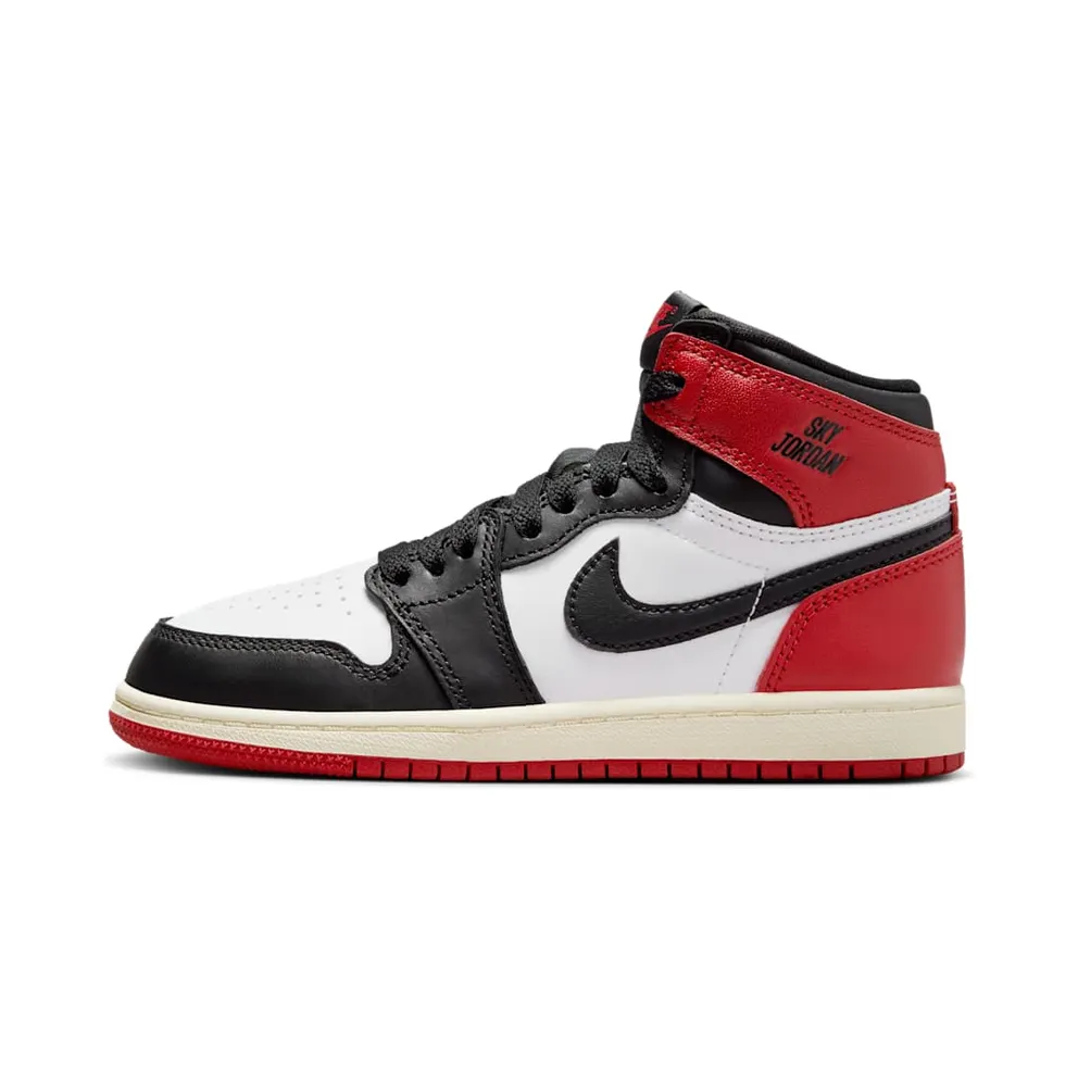 Jordan Air Jordan 1 Retro High OG “Black Toe” (PS) – FD1412-106