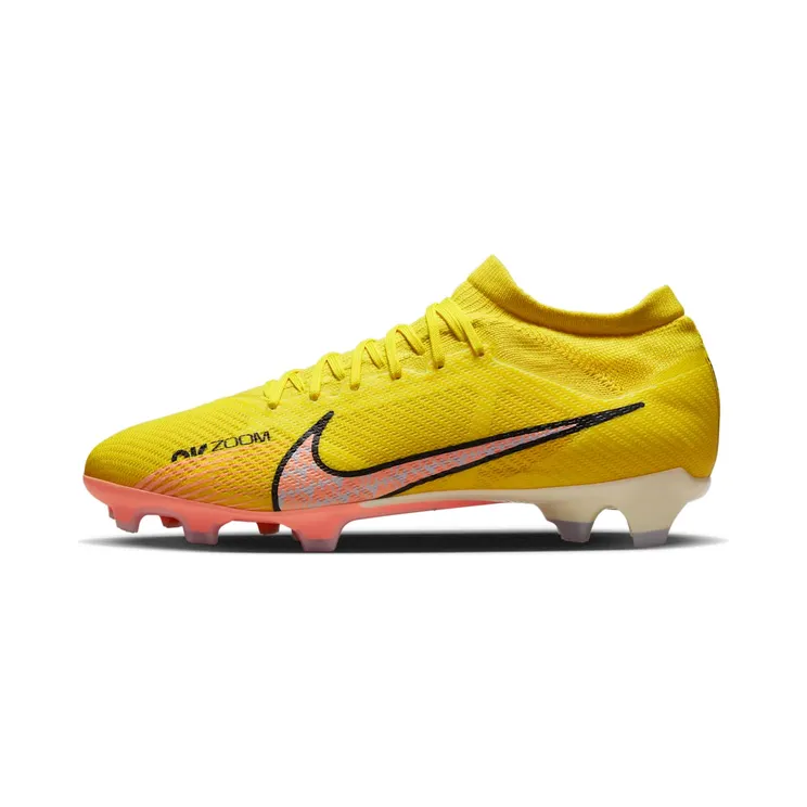 Nike Zoom Mercurial Vapor 15 Pro FG Lucent Pack “Yellow Strike / Doll / Coconut Milk / Sunset Glow” (DJ5603-780)