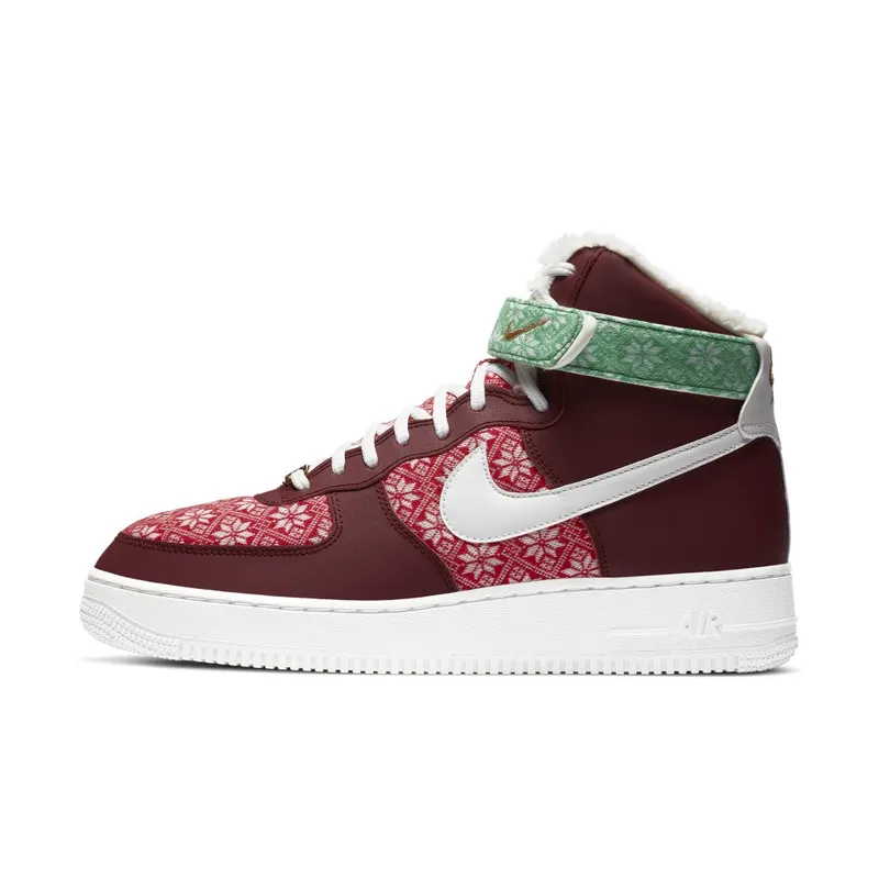 Nike Air Force 1 High ‘Christmas’ (2020) (DC1620-600)