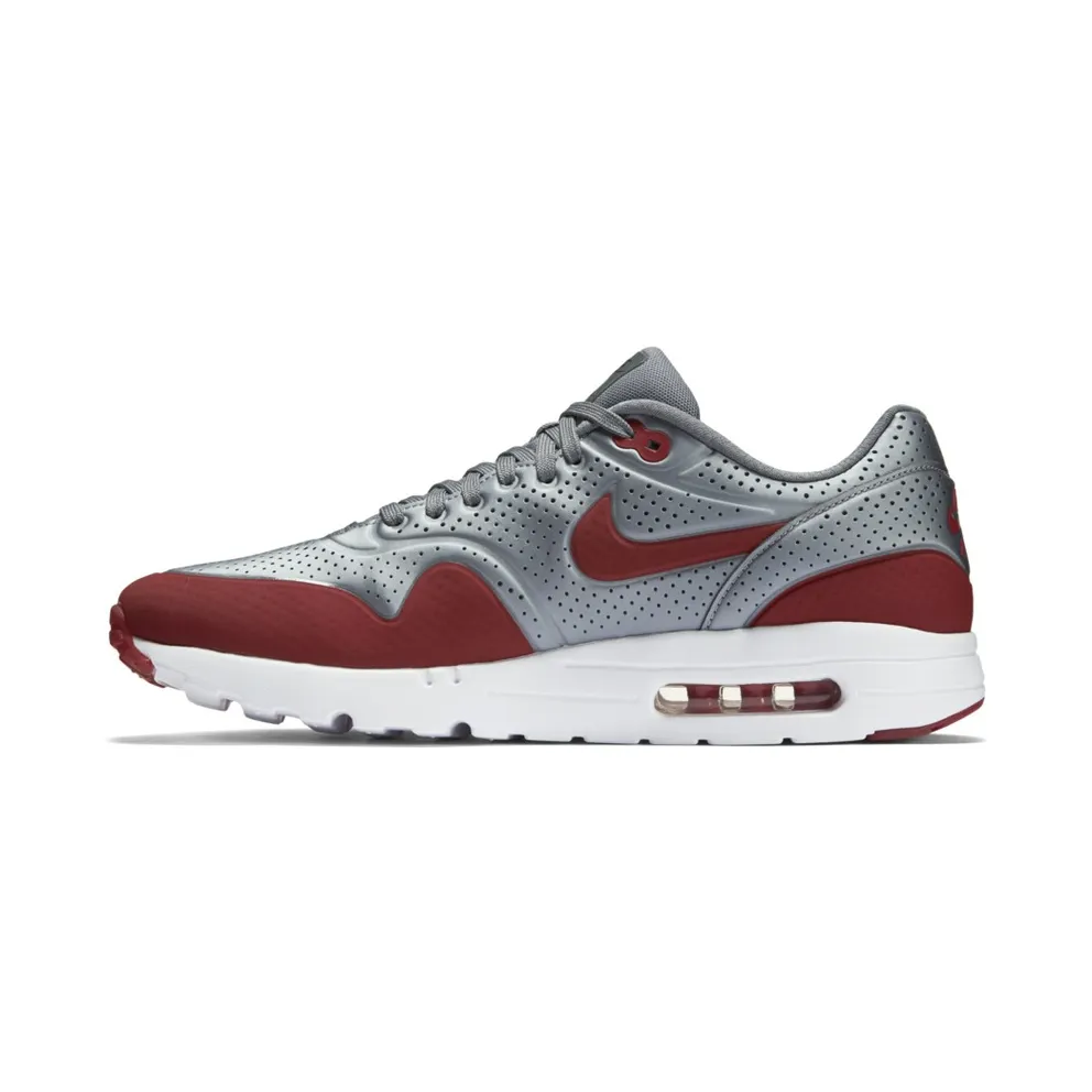 Nike Air Max 1 Ultra Moire Grey Red (2019) (705297-006)