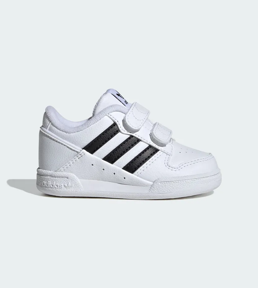Adidas Team Court 2.0 STR Comfort Closure Shoes Kids Cloud White / Core Black / Cloud White (ID6637)