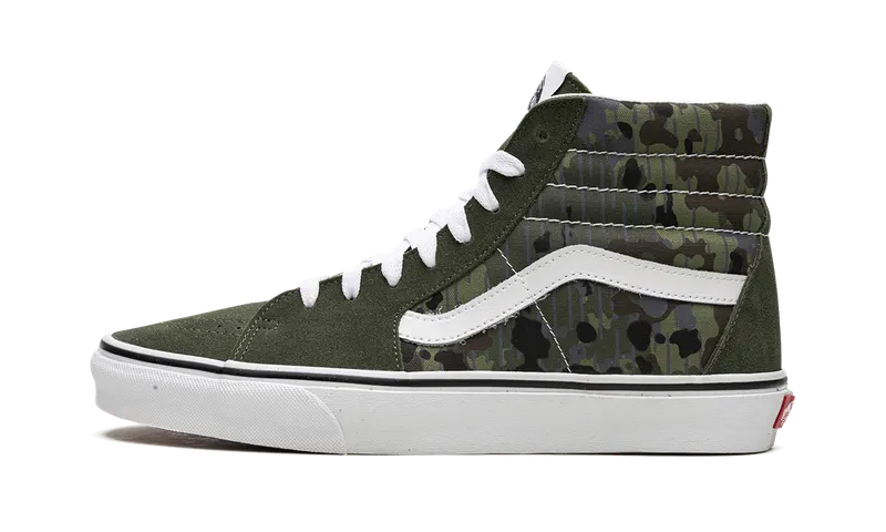 Vans SK8-Hi “Rain Camo Green” (VN0007NSBGK)