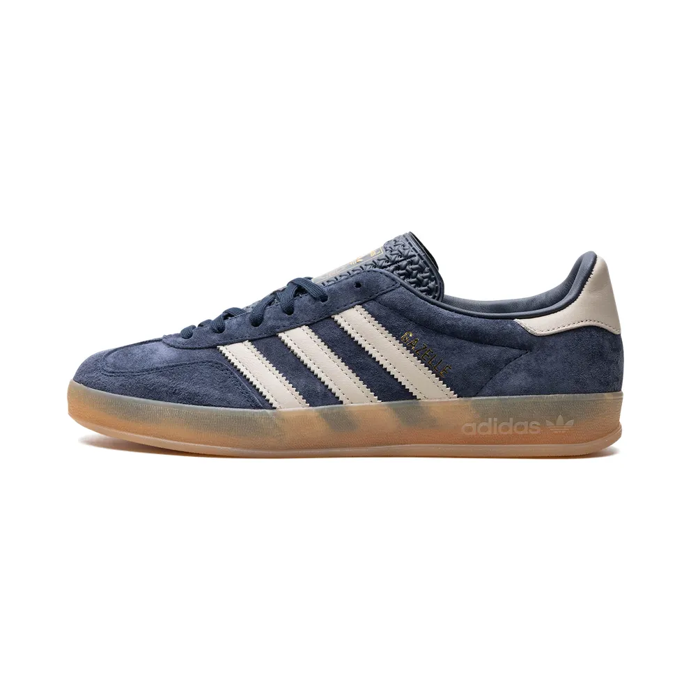 adidas Gazelle Indoor Schuh Legend Ink / Wonder Beige / Gum (IH7501)