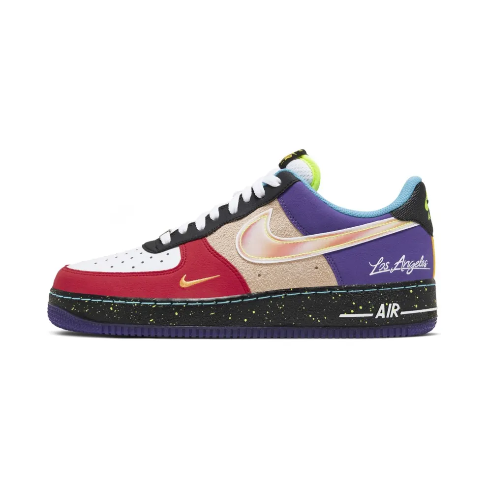 Nike Air Force 1 Low What The LA White/Black-Hyper Jade (CT1117-100)