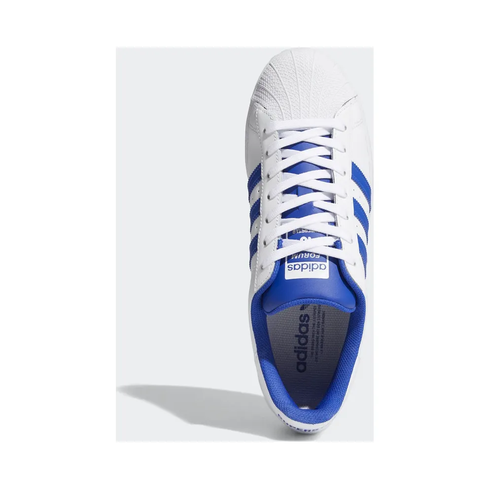adidas Superstar Forum Footwear White/Bold Blue/Clear Granite (FV8272)