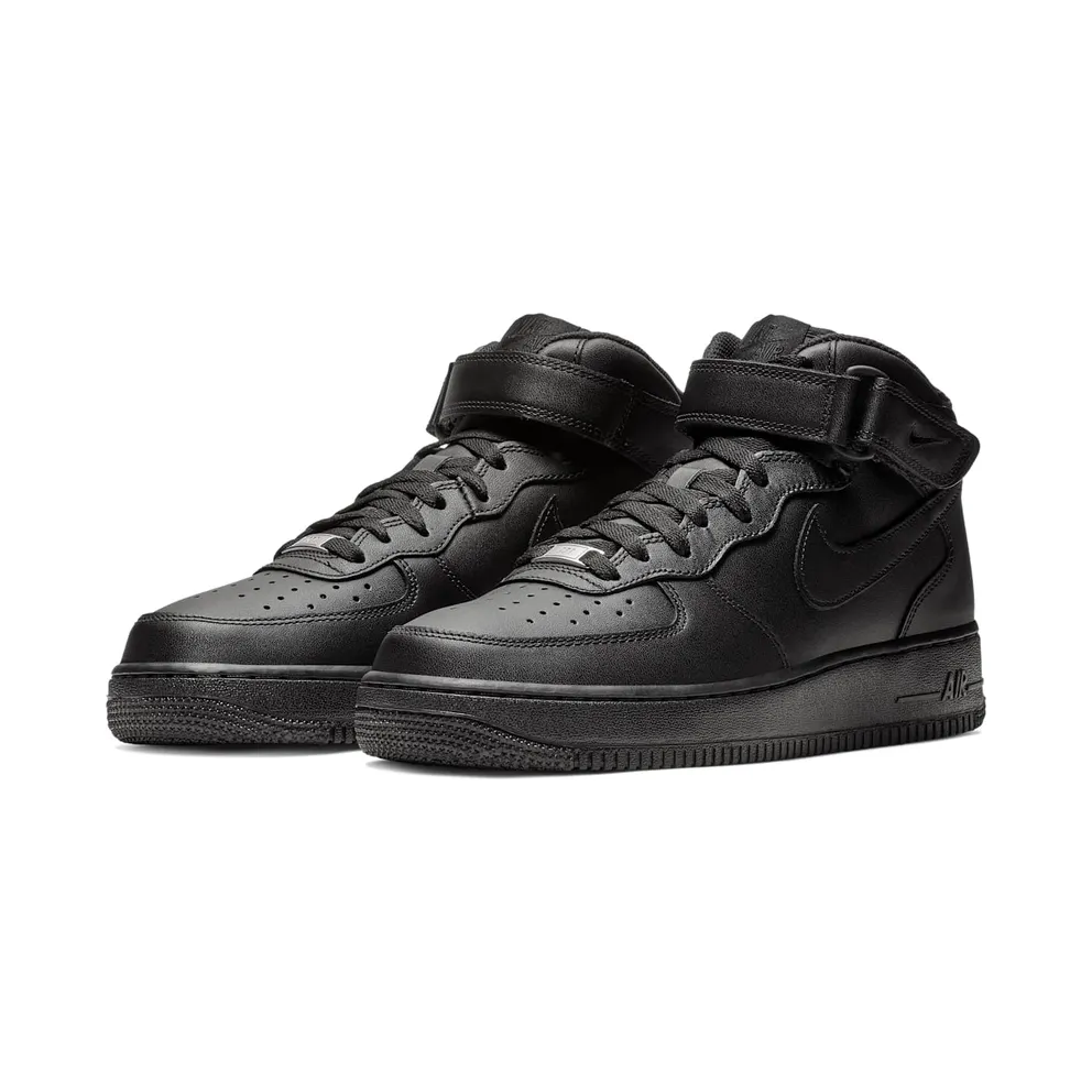 Nike Air Force 1 Mid Black (2016) Black/Black (315123-001)