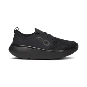 OOFOS Stride Lace-Up Black (5077BLACK)