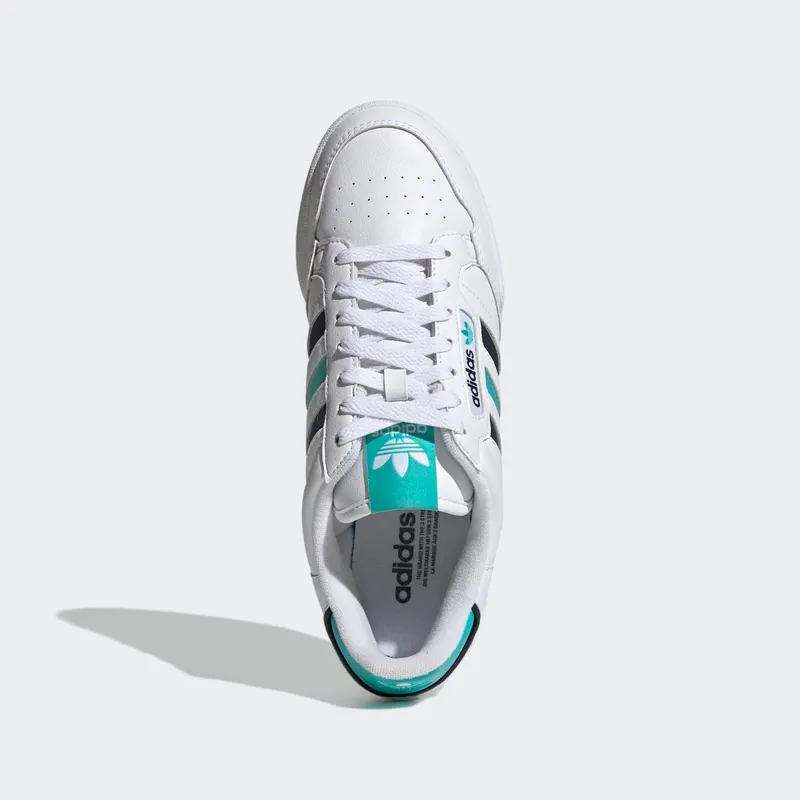adidas Continental 80 Stripes Cloud White Shadow Navy Semi Mint Rush (GW1705)