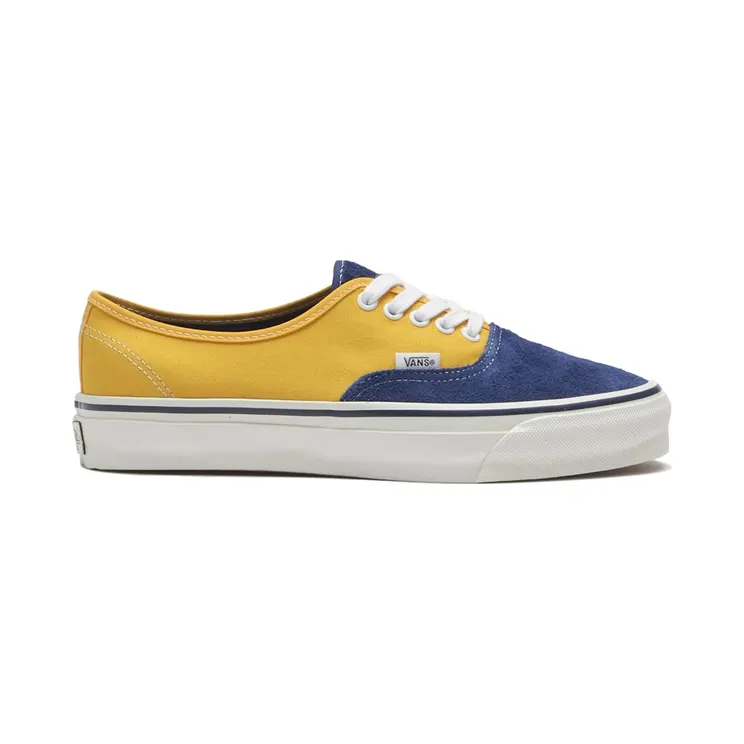 Vans Premium Authentic 44 Suede Canvas True Blue Sunny Yellow (VN000EBNICN)