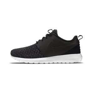 Nike Roshe Run Flyknit PRM Black White
