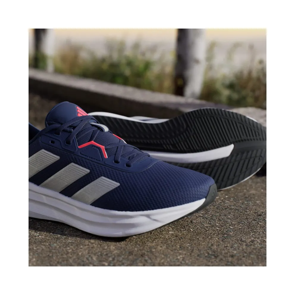 adidas Galaxy 7 Dark Blue Silver Metallic Lucid Red (JR4944)