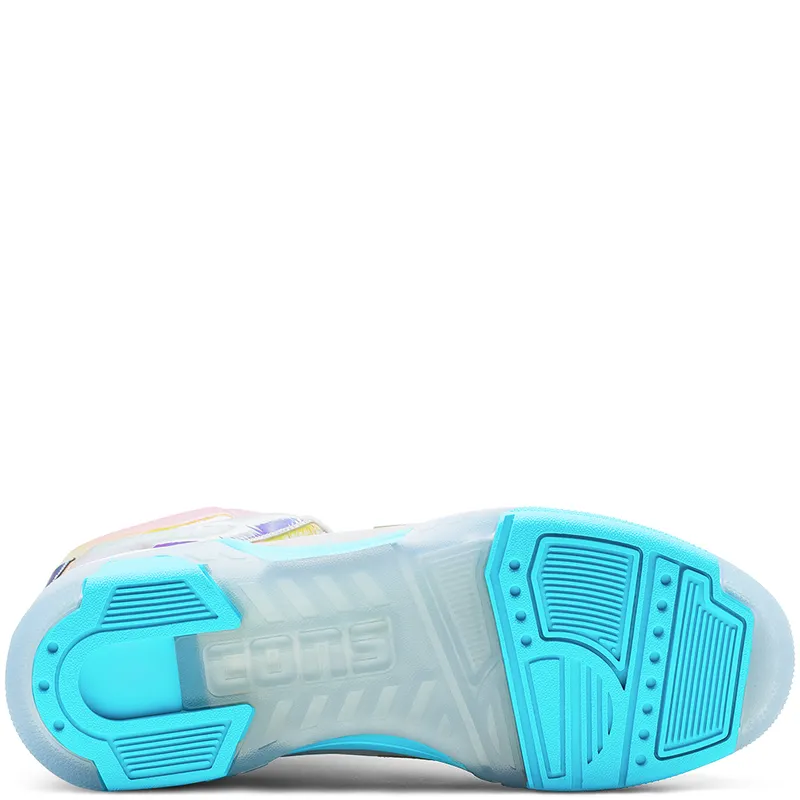 Converse ERX Impress Hi Iridescent White/Bold Jade-Gnarly Blue (163778C)