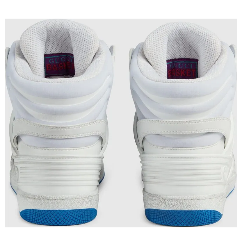 Gucci Basket White Blue (661301 2SHA0 9014) (4)