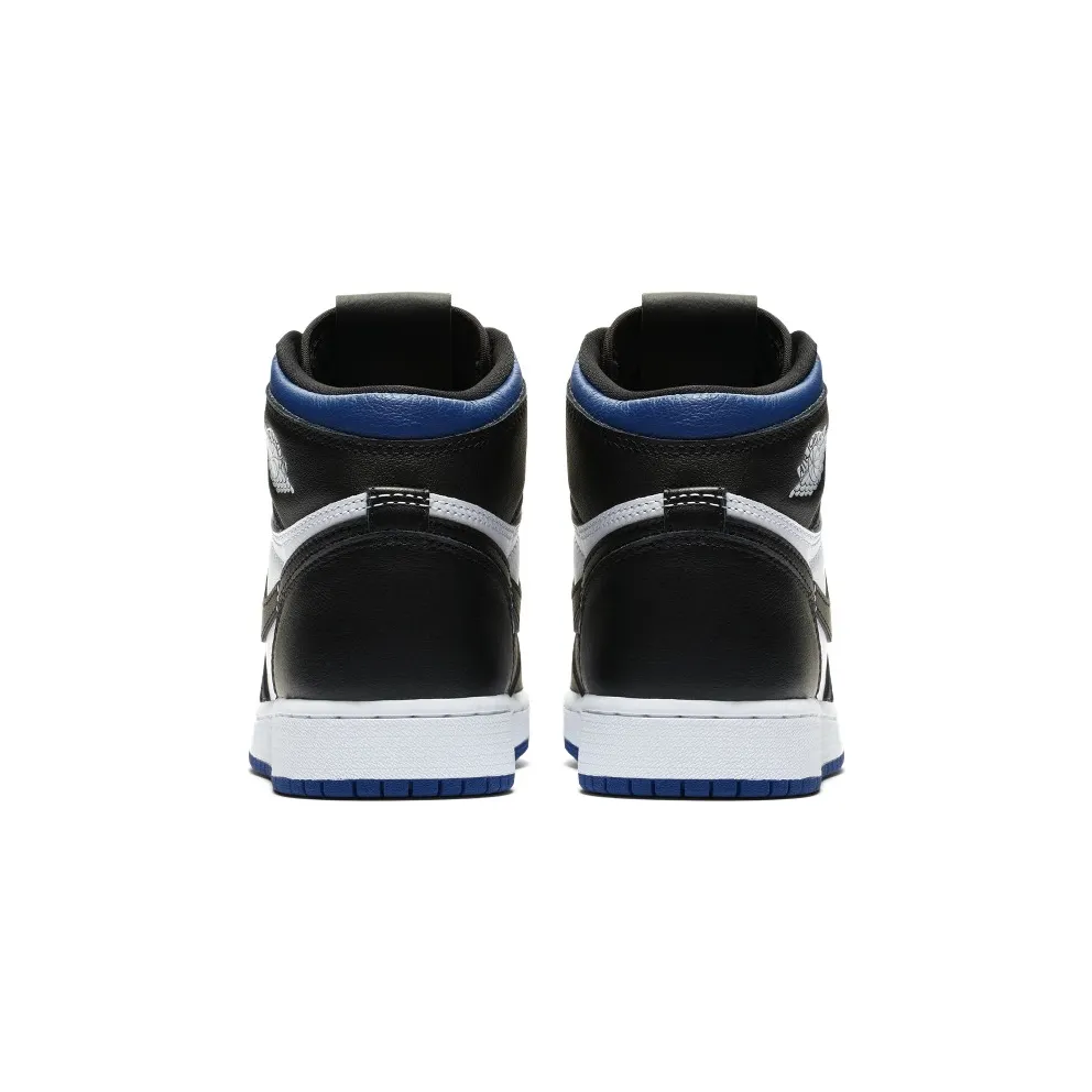 Jordan 1 Retro High Royal Toe (GS) Black/White-Game Royal-Black (575441-041)