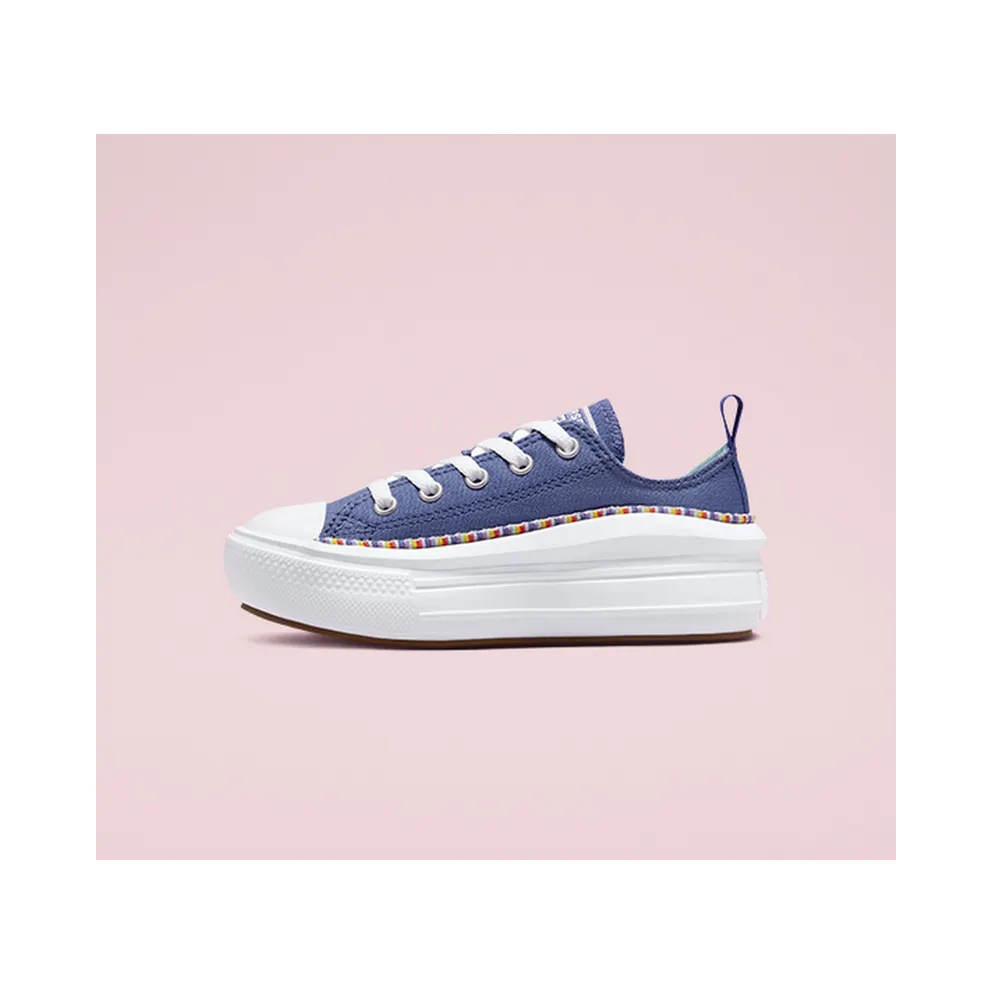 Converse Chuck Taylor All Star Move Platform Friendship Bracelet Washed Indigo/light Dew/White (372784C)