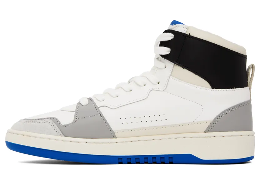 Axel Arigato White & Gray Dice Hi Sneakers (F0003017) (3)