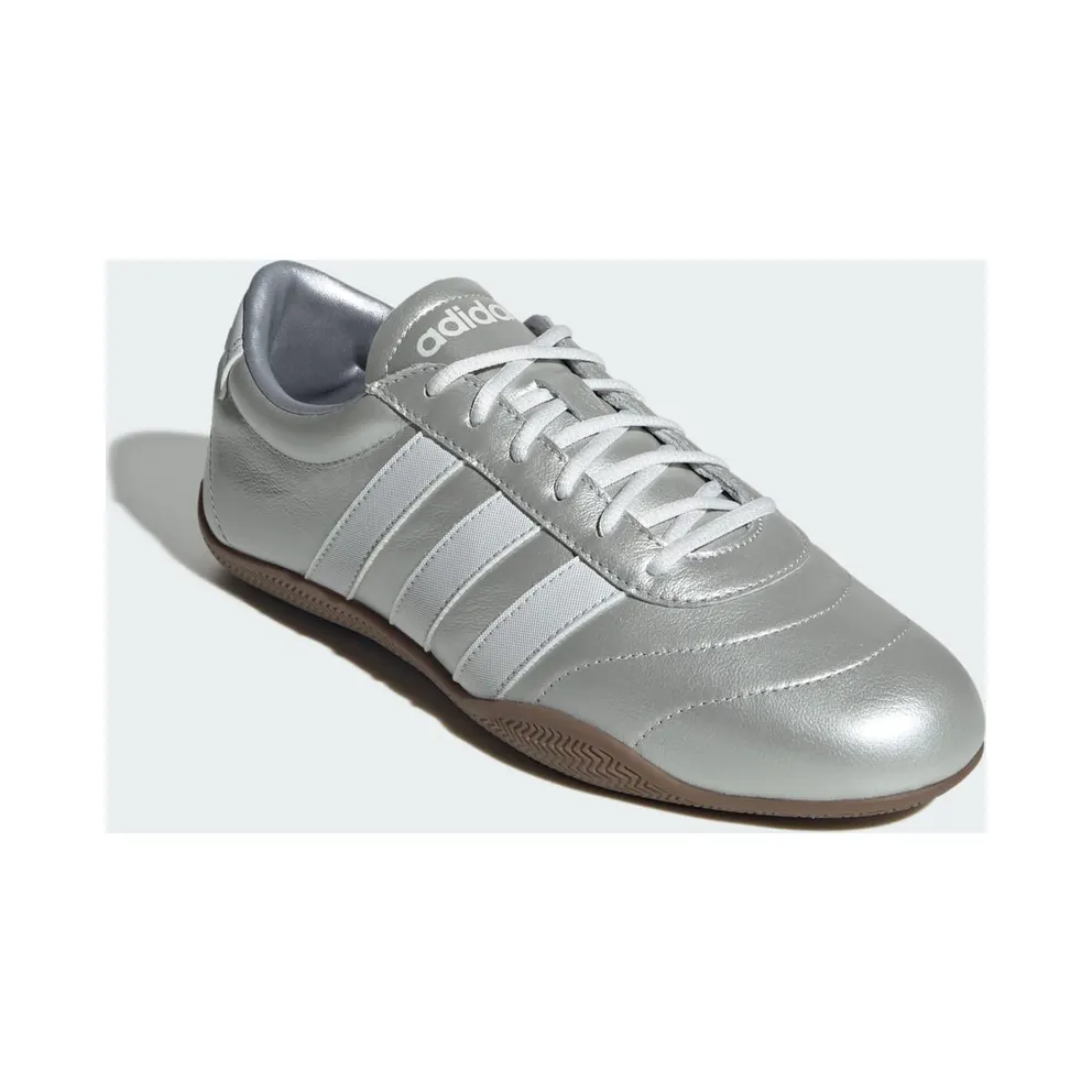 Adidas Grand Court Lo Silver Metallic / Crystal White / Gum (JQ9682)