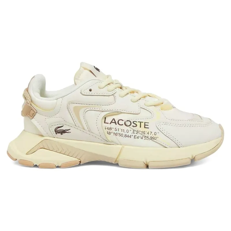 Lacoste L003 Neo 125 3 SFA Off White Light Brown (7-49SFA00042R2)