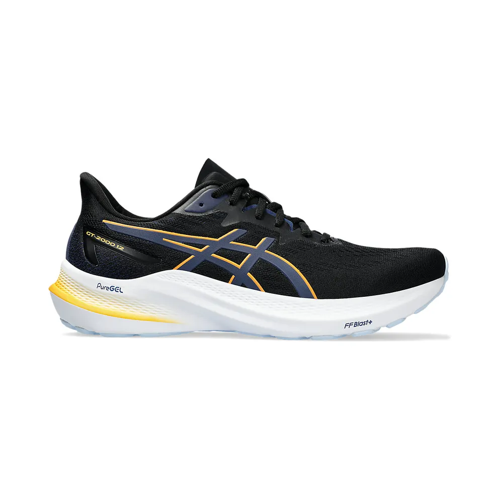 Asics Gt-2000 12 Black/Fellow Yellow (1011B691.005)