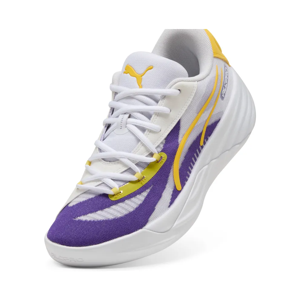 Puma All-Pro NITRO™ LA “Team Violet / Pelé Yellow” (311899_01)