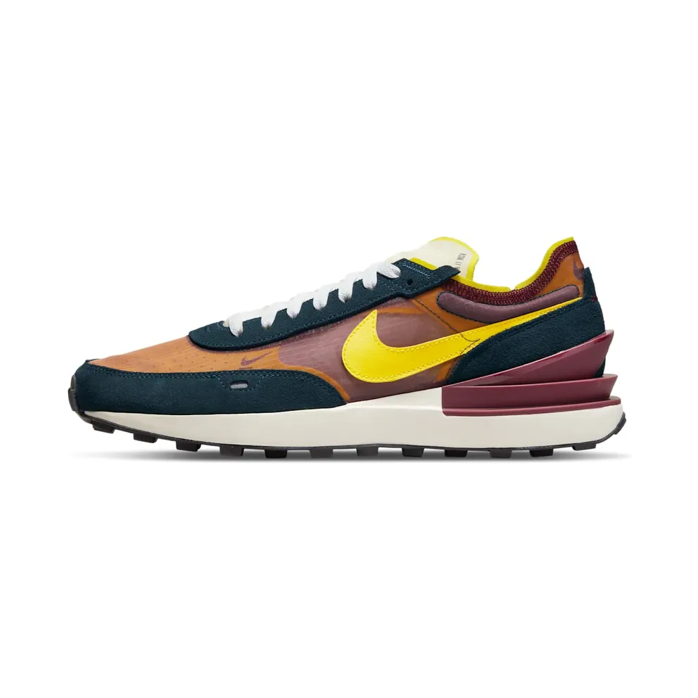 Nike Waffel One SE Dark Beetroot / Yellow Strike / Armory Navy (DD8014-600)