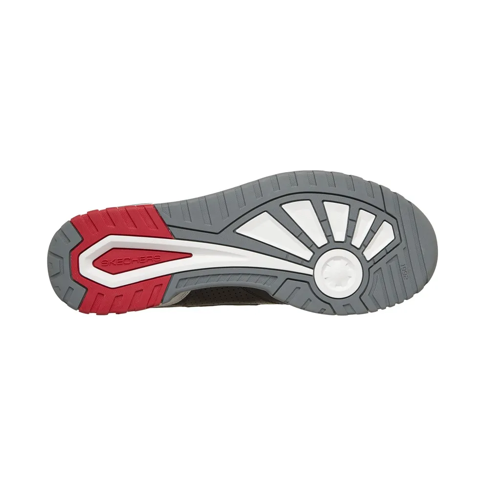 Skechers S-1992 “Argent Sneaker Black / Red” (254175BKRD)