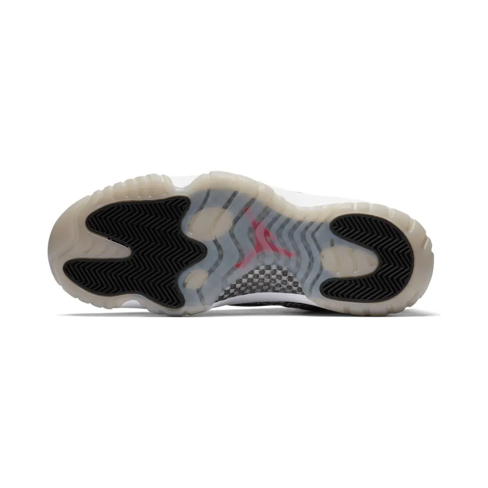 Jordan 11 Retro Low IE Black Cement Black/Fire Red-Cement Grey-White (919712-006)