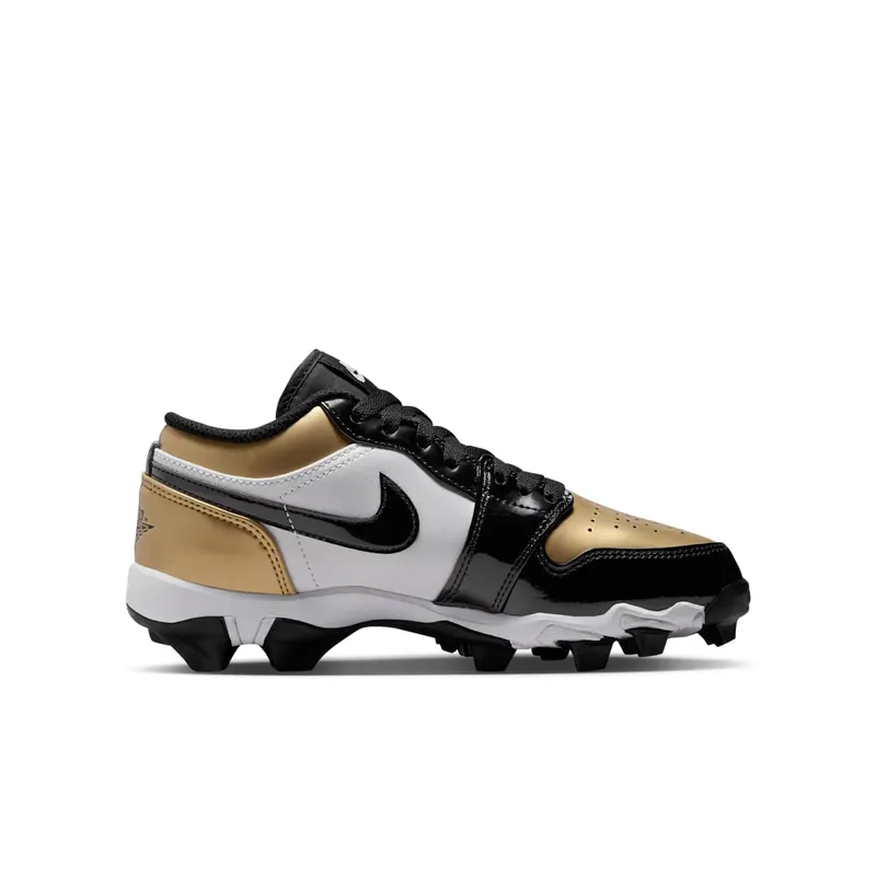 Jordan 1 Low Cleat Patent Gold Toe (HF6885-701)