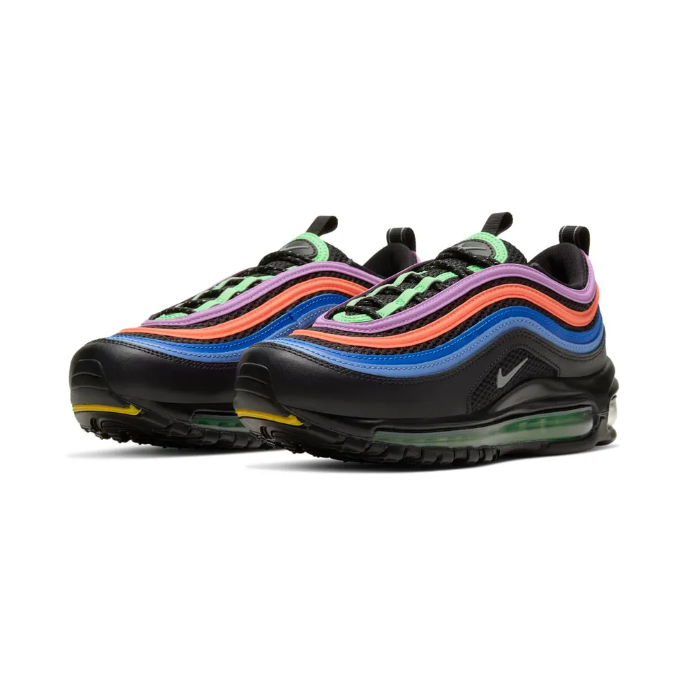 Nike Air Max 97 Electro Green Fuchsia (W) Black/Electro Green/Fuchsia Glow (CW6028-001)