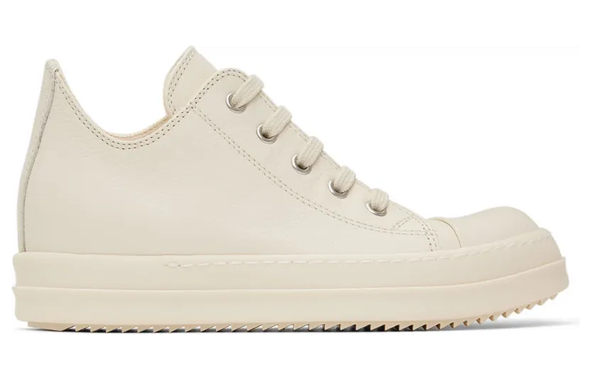 Rick Owens Kids Gray Low Sneakers (BG02B5899 LMU 02B BG)
