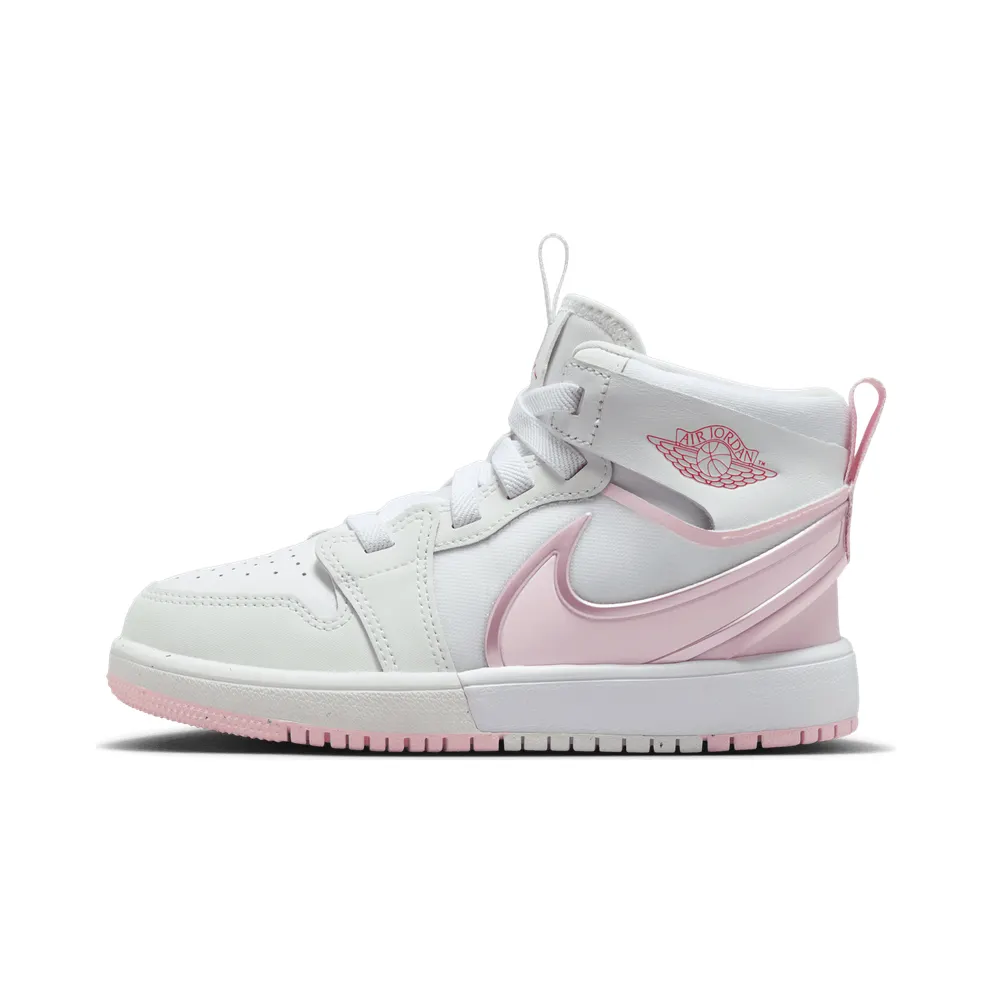 Jordan 1 Mid RM EasyOn White Fire Red Pink Foam (FQ1282-101)