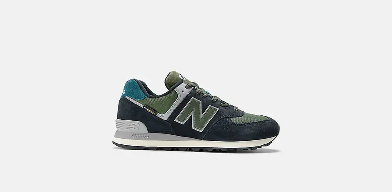 New Balance 574 Black Olive (U574KBG)