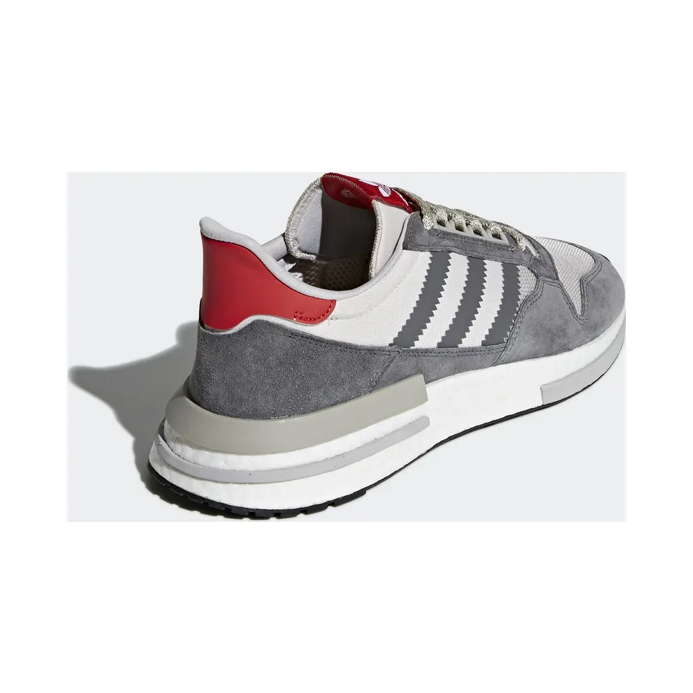 adidas ZX 500 RM Grey Four Scarlet Grey Four/Footwear White/Scarlet (B42204)